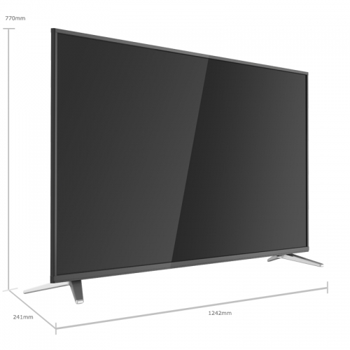 康佳（KONKA）S55U 55英寸 4K HDR超高清64位智能液晶电视(黑色)